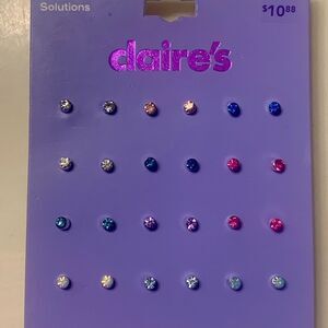 Claire's Silver Stud earrings